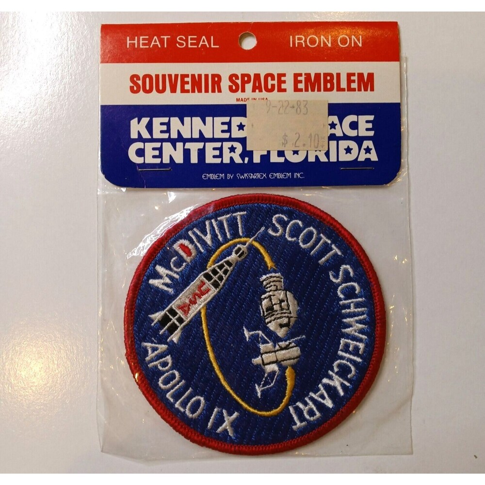 Vintage Apollo IX Patch Official Space Camp Gear McDivitt Scott Schweickart